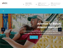 Tablet Screenshot of batinsigorta.com